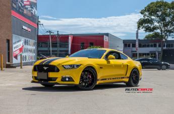 FORD MUSTANG MISANO MATTE BLACK